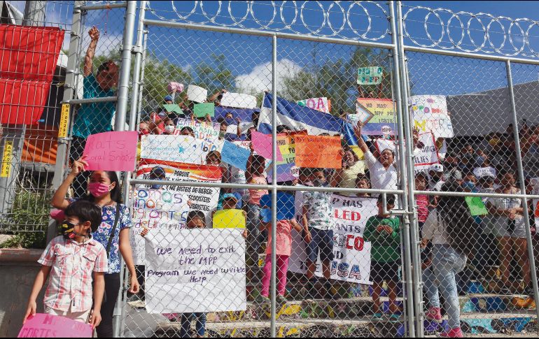 Para la asociación FM4 Paso Libre, no hay mucha esperanza para los migrantes tras la elección. AP