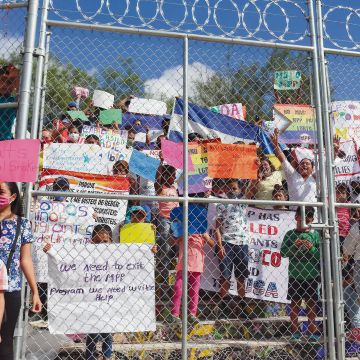 Para la asociación FM4 Paso Libre, no hay mucha esperanza para los migrantes tras la elección. AP