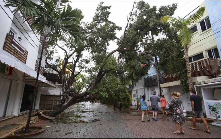 “Zeta” es el undécimo huracán de esta temporada ciclónica en la cuenca atlántica. XINHUA/N. Pescador