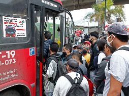 Resaltaron que estará garantizado el servicio de transporte público para el personal de servicios hospitalarios y equipos médico. EL INFORMADOR / ARCHIVO