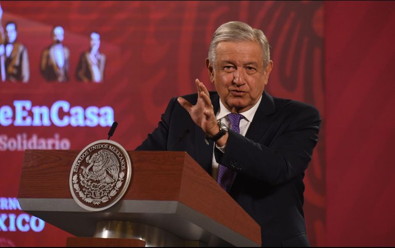 El Presidente López Obrador descartó implementar medidas coercitivas para evitar contagios. SUN / A. Martínez