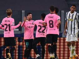 Messi puso el marcador definitivo en favor del Barcelona. AFP / M. Bertorello