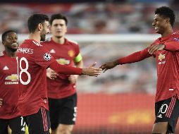 Los de Ole Gunnar Solskjaer dominan el Grupo H con seis puntos, con tres de ventaja sobre el PSG y el Leipzig. EFE / P. Powell