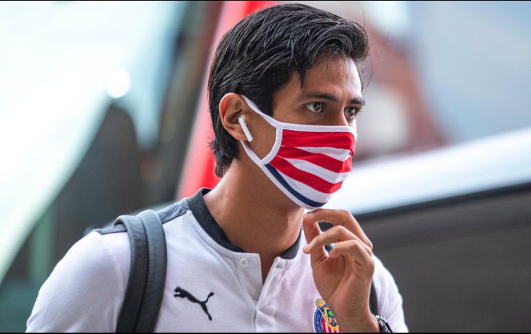 Con cinco goles en el torneo, Macías es el mejor anotador de Chivas. IMAGO7/X. Hernández