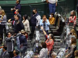 La mayoría de Morena, PT y PES rechazó que los recursos reasignados fueran etiquetados para la compra de vacunas contra el COVID-19. SUN/D. Sánchez