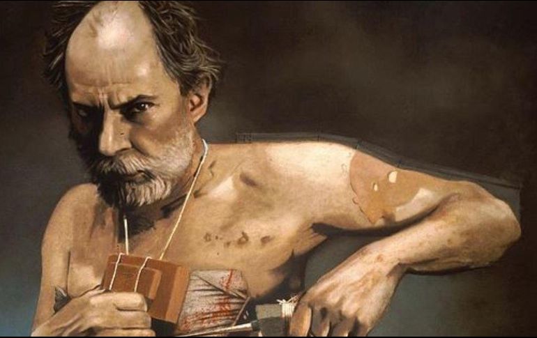 Arturo Rivera creó obras con pintura, grabado, escultura y Giglée. TWITTER / @alefrausto