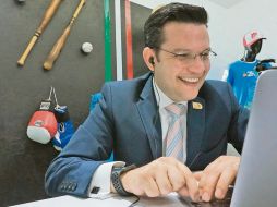 Tomás Gallo, director del Consejo Municipal del Deporte de Guadalajara, espera que se pueda lograr esta curiosa marca. TWITTER/@tomasgallopad