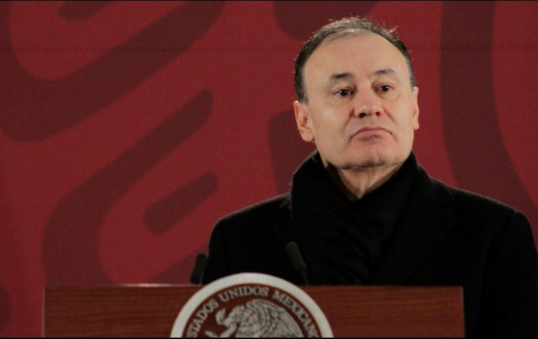 Alfonso Durazo dijo que recibieron un país “oliendo a pólvora” de los anteriores gobiernos. NTX / ARCHIVO