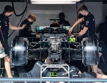 Mercedes puede celebrar un séptimo título consecutivo de constructores. AFP/M. Medina