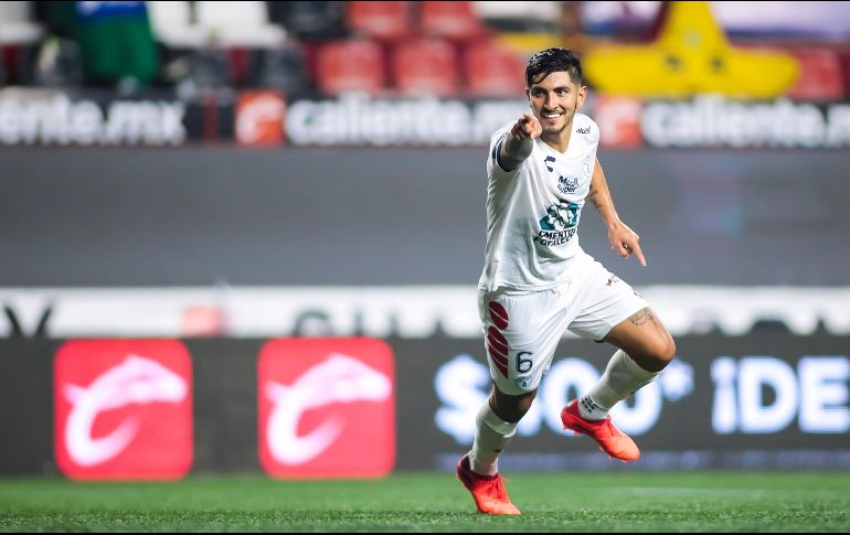 Los goles de los Tuzos fueron de Víctor Guzmán (foto) al minuto 35 y de Roberto Carlos de la Rosa al 72. IMAGO7/A. Gutiérrez