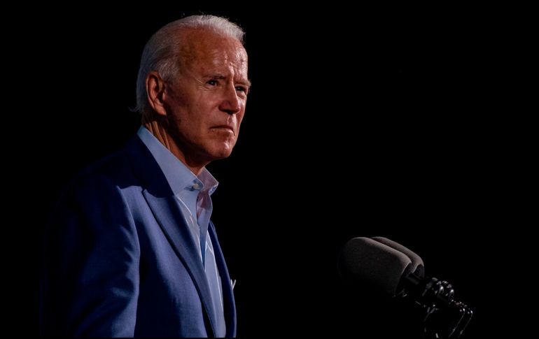 La ventaja en las encuestas, aunque estrecha, pertenece a Joe Biden. AFP/R. Arduengo