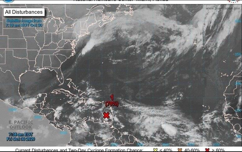 En esta temporada ciclónica en el Atlántico se han formado 28 tormentas con nombre. TWITTER/EFE/NOAA-NHC