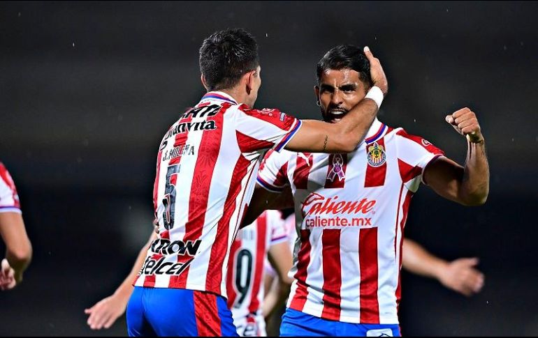 Jesús Molina y Miguel Ponce celebran el segundo gol del Rebaño. IMAGO 7/E. Espinosa