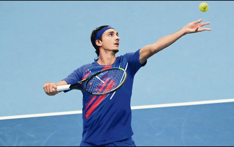 SORPRESA ITALIANA. Lorenzo tiene la oportuniudad de ganar su segundo título en la ATP. EFE