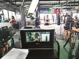 TRABAJO. Detrás de cámaras de “When You Are Gone”. CORTESÍA