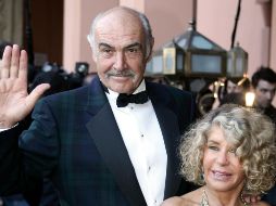 Connery y Roquebrune se casaron en Gibraltar en 1975, cinco años después de haberse conocido en un torneo de golf. AFP / ARCHIVO