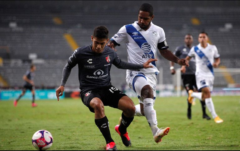 Atlas perdió ante el Puebla ayer sábado en el Estadio Jalisco. EFE / ARCHIVO