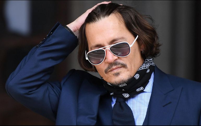 El medio “The Sun” describió  a Johnny Depp fue descrito como un marido violento con su ex esposa Amber Heard. AFP / ARCHIVO