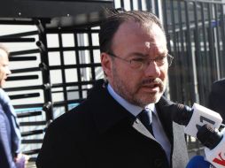 La investigación contra Videgaray derivó de la denuncia presentada en agosto pasado por Emilio Lozoya. NTX/ARCHIVO