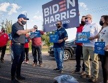 Las encuestas han marcado una ventaja de Biden sobre el actual mandatario, Donald Trump. EFE / R. D' Elia