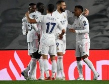 El resultado le permite al Real Madrid meterse en la pelea por el liderato del grupo B. AFP / P. Marcou