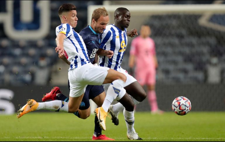 El Oporto se queda segundo de la llave con seis puntos. AP / L. Vieira