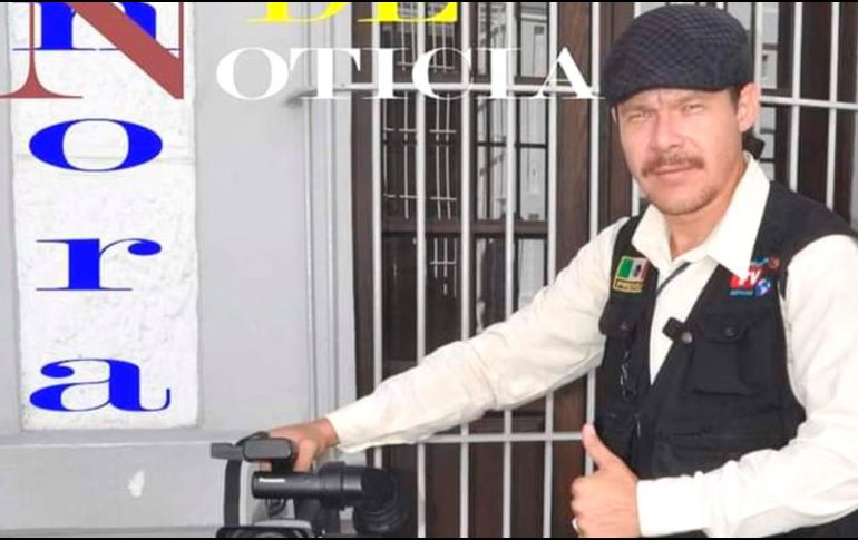 Además de su labor periodística, Jesús Alonso también trabajaba en una empresa repartiendo comida. ESPECIAL