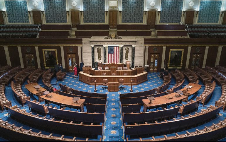 En caso de que la elección sea impugnada o haya un empate técnico, la Cámara de Representantes y el Senado se convierten en electores contingentes y deben elegir al presidente. AP