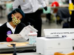 Aún no se declara un ganador entre Biden y Trump, ya que faltan cientos de miles de votos por contar. AFP / J. Kowalsky