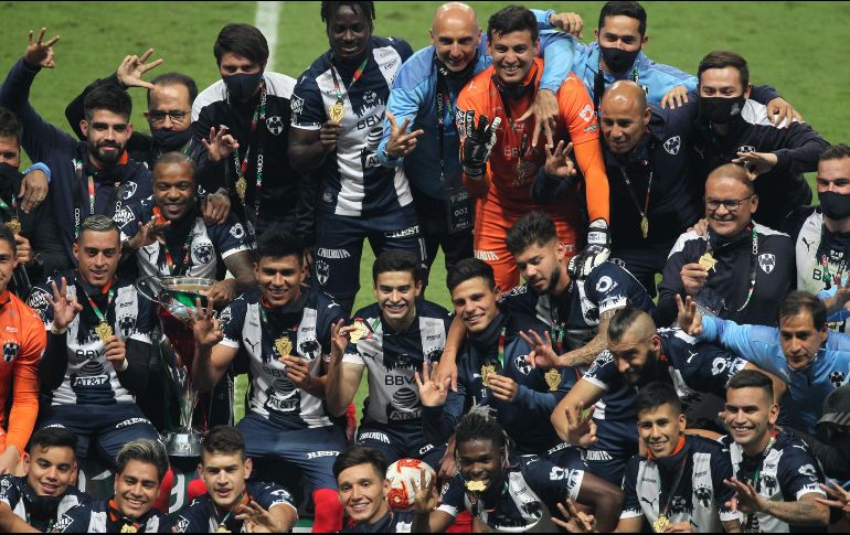 Los Rayados, con el título copero, se convierten en los vigentes campeones de todas las competencias. IMAGO7