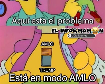 Trump en modo AMLO
