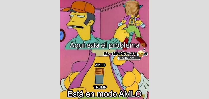 Trump en modo AMLO