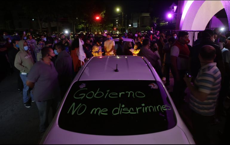 Los taxistas tenían planeado manifestarse en distintos puntos de la ciudad la tarde de este jueves. EL INFORMADOR / ARCHIVO