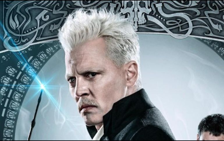 Johnny Depp interpretó al mago “Grindelwald” en “Animales Fantásticos”. ESPECIAL / Warner Bros.