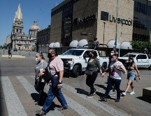 El mandatario estatal aseguró que el crédito de seis mil 200  millones de pesos (MDP) no compromete las finanzas de los ciudadanos. EL INFORMADOR/ G. Gallo