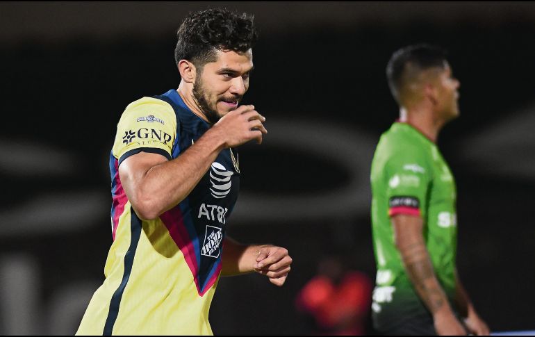 Los sepulta. Henry Martin fue el autor del tanto del empate para las Águilas. IMAGO7