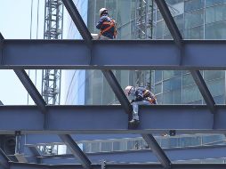 La construcción impulsa los datos ajustados por estacionalidad. NOTIMEX/Archivo