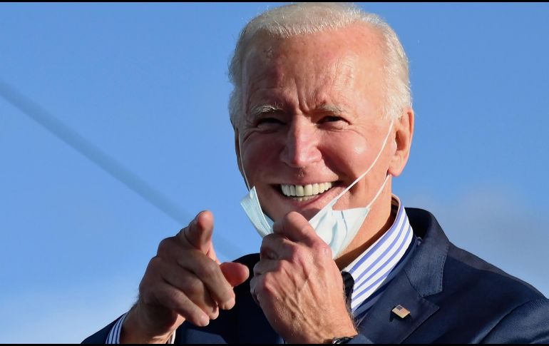 El candidato demócrata Joe Biden derrotó este sábado al presidente Donald Trump y será el mandatario número 46 de Estados Unidos. AFP / ARCHIVO