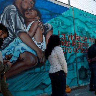 Fotogalería: mural denuncia estigma que afrontan los presos