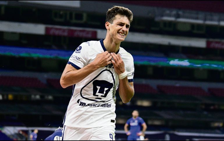 Juan Dinneno. Pumas terminó el torneo con 32 puntos y desplazó al América de la segunda posición. IMAGO7