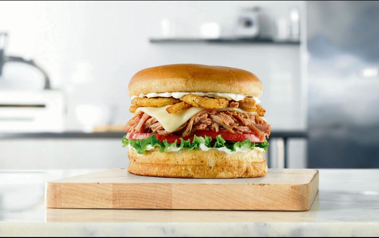 Pulled Pork Stack. Una de las estrellas del menú en Arby’s. ESPECIAL