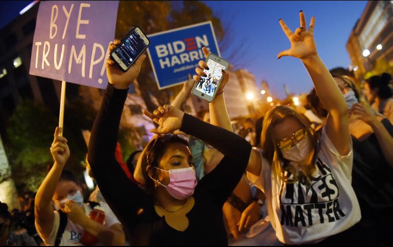 Un presidente de EU respetuoso con la democracia, la verdad, las libertades, la igualdad entre hombres y mujeres, la igualdad racial y la justicia es una buena noticia para México. AFP/O. Douliery