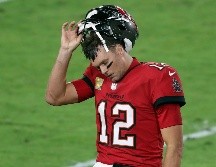 Brady fue capturado en tres ocasiones y terminó con 22 completos de 38 intentos para 209 yardas. AP