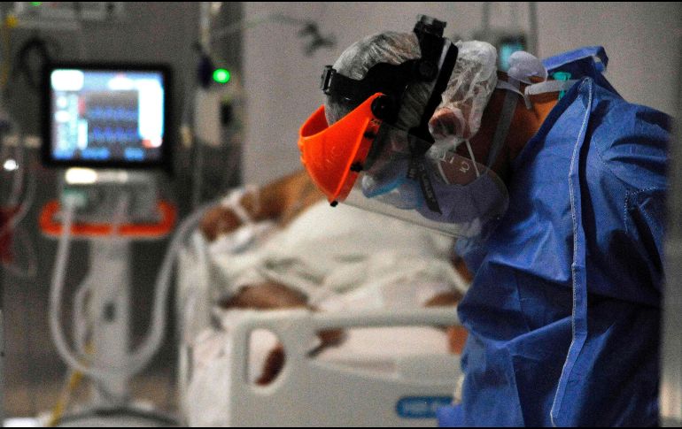 FATAL. Los fallecidos en más de diez meses de pandemia son más de 1,25 millones. AFP