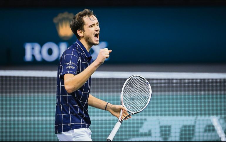 SUBE. Con su cuarto puesto en el ranking, el ruso iguala la mejor posición de su carrera en esta clasificación. AFP • A. POUJOULAT