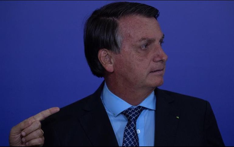 Bolsonaro recordó que alertó sobre las consecuencias que tendría el cierre temporal de empresas y comercios. EFE/J. Alves
