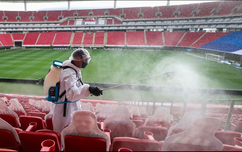 Autoridades ven poco probable que la gente regrese a los inmuebles para la Liguilla del Guard1anes 2020, incluso si el aforo solo es del 30% y el semáforo epidémico se encontrara en amarillo. IMAGO7