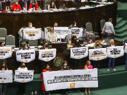 En la sesión de ayer de la Cámara de Diputados, el grupo parlamentario de Movimiento Ciudadano se expresó en contra de recortes a estado y otros rubros del dictamen del Presupuesto impulsado por Morena. SUN/ARCHIVO