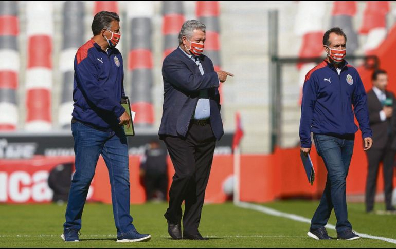 FALTA EL “REY”. Sergio Almaguer (izq.) y Carlos Barra (der.) ya se han recuperado del COVID-19, mientras que Vucetich podría regresar esta semana. IMAGO7