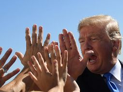 A pesar de perder estas elecciones, Trump ha aumentado con creces su base de votantes, y cuenta con un banco de datos de números de teléfono y direcciones de correo electrónico que supondría un gran activo a la hora de crear ese canal. AFP / ARCHIVO